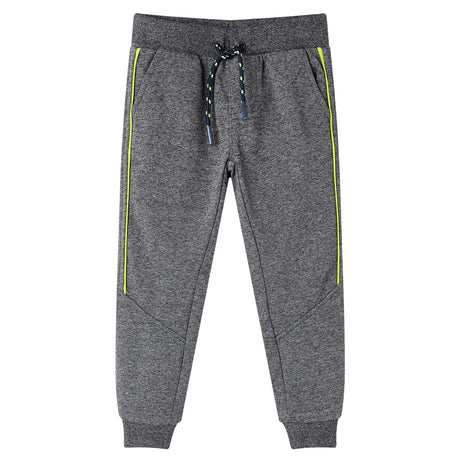 Vidaxl kinderjoggingbroek 140 gemêleerd grijs