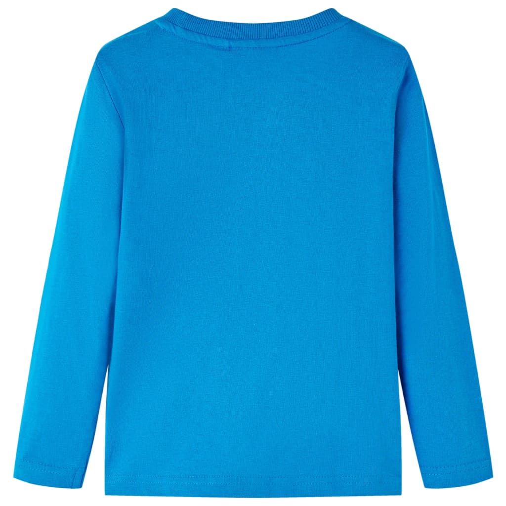 VidaXL Kindershirt met lange mouwen 140 kobaltblauw