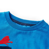 VidaXL Kindershirt met lange mouwen 140 kobaltblauw
