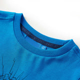 Vidaxl kindershirt met lange mouwen 104 kobaltblauw