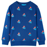 Vidaxl kindertrui 140 donkerblauw