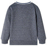 Vidaxl kindertrui 116 gemêleerd marineblauw
