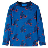 Vidaxl kinderpyjama met lange mouwen 116 petroleumkleurig