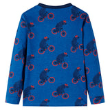 Vidaxl kinderpyjama met lange mouwen 128 petroleumkleurig