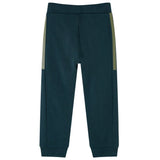 Vidaxl kinderjoggingbroek met trekkoord 92 mosgroen