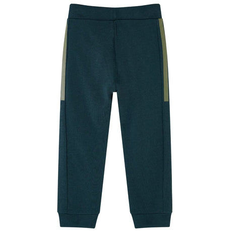Vidaxl kinderjoggingbroek met trekkoord 92 mosgroen