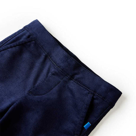 Vidaxl kinderbroek 92 donker marineblauw