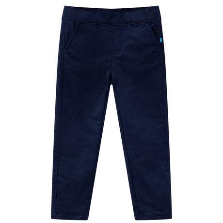 Vidaxl kinderbroek 116 donker marineblauw