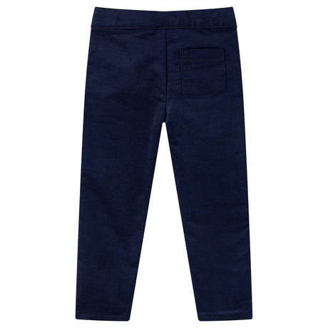 Vidaxl kinderbroek 116 donker marineblauw