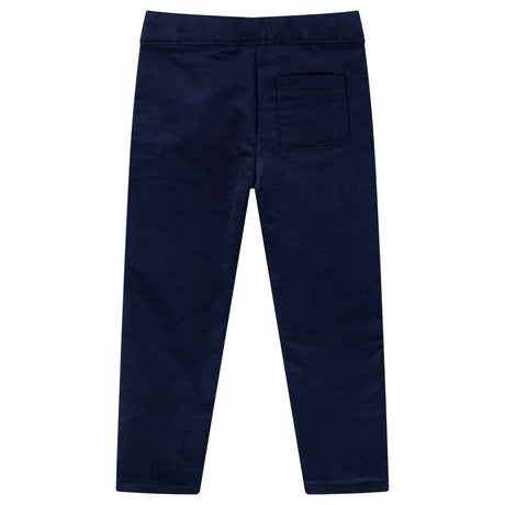 Vidaxl kinderbroek 128 donker marineblauw