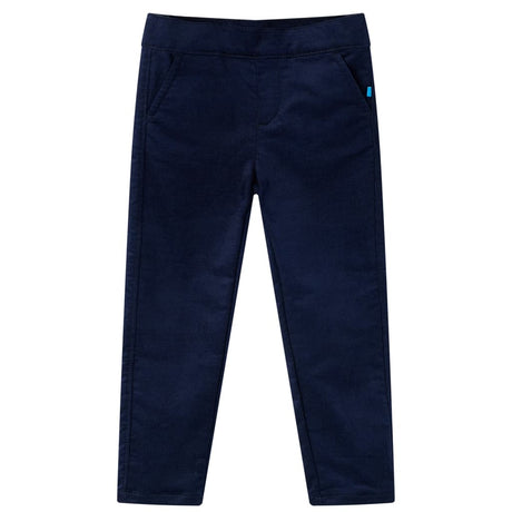 Vidaxl kinderbroek 140 donker marineblauw