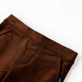 Vidaxl kinderbroek 92 cognackleurig