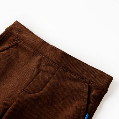 Vidaxl kinderbroek 104 cognackleurig