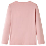 Vidaxl kindershirt met lange mouwen 116 lichtroze