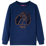 VidaXL Kindertrui 92 marineblauw