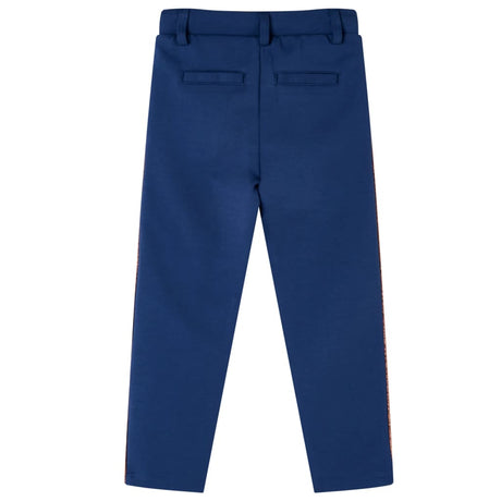 Vidaxl kinderbroek met trekkoord 92 marineblauw