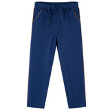Vidaxl kinderbroek met trekkoord 116 marineblauw