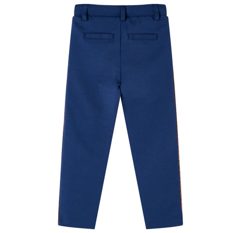 Vidaxl kinderbroek met trekkoord 128 marineblauw