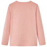 Vidaxl kindershirt met lange mouwen 128 lichtroze