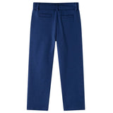 Vidaxl kinderbroek met trekkoord 104 marineblauw