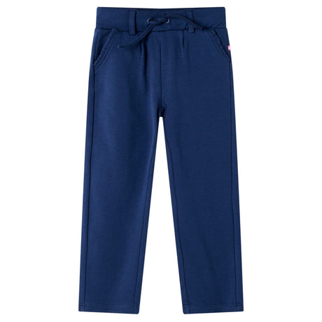 Vidaxl kinderbroek met trekkoord 140 marineblauw