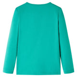 Vidaxl kindershirt met lange mouwen 104 felgroen