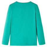 Vidaxl kindershirt met lange mouwen 116 felgroen