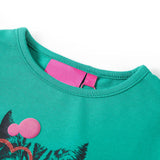 Vidaxl kindershirt met lange mouwen 116 felgroen