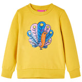 Vidaxl kindertrui 140 donker okerkleurig