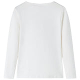 VidaXL Kindershirt met lange mouwen 116 ecrukleurig