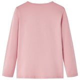 Vidaxl kindershirt met lange mouwen 104 lichtroze