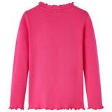 Vidaxl kindershirt met lange mouwen 104 felroze