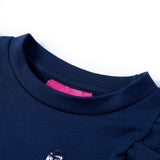 Vidaxl kindertrui 128 marineblauw