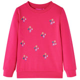 Vidaxl kindertrui 128 felroze
