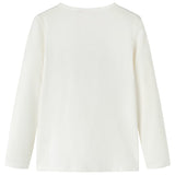 Vidaxl kindershirt met lange mouwen 92 ecru