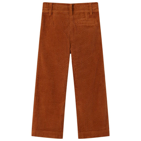Vidaxl kinderbroek 116 ribfluweel cognackleurig