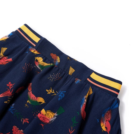 Vidaxl kinderrokje 104 marineblauw