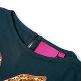 Vidaxl kindershirt met lange mouwen 92 donkergroen