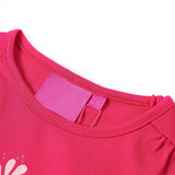 Vidaxl kindershirt met lange mouwen 92 felroze