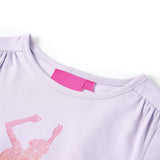 Vidaxl kindershirt met lange mouwen 92 lichtlila