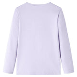 VidaXL Kindershirt met lange mouwen 104 lichtlila