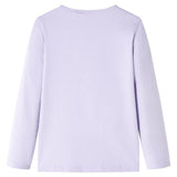 VidaXL Kindershirt met lange mouwen 116 lichtlila