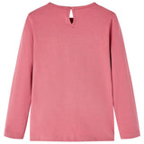 Vidaxl kindershirt met lange mouwen 104 oudroze