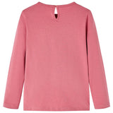 VidaXL Kindershirt met lange mouwen 140 oudroze