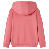 Vidaxl kindertrui met capuchon 104 oudroze