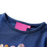 Vidaxl kindershirt met lange mouwen 116 marineblauw