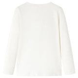 Vidaxl kindershirt met lange mouwen 116 ecru