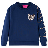 Vidaxl kindertrui 116 marineblauw