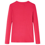 Vidaxl kindershirt met lange mouwen 104 felroze