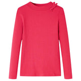 Vidaxl kindershirt met lange mouwen 116 felroze